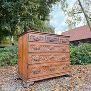 Natural Wood Chest of Drawers from the 18th Century, Foreign Work