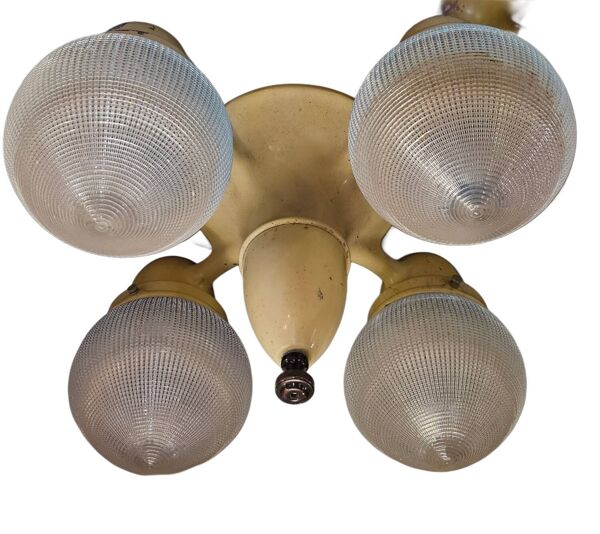 Lustre chirurgien dentiste holophane art déco 1920