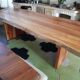 Table en acacia massif