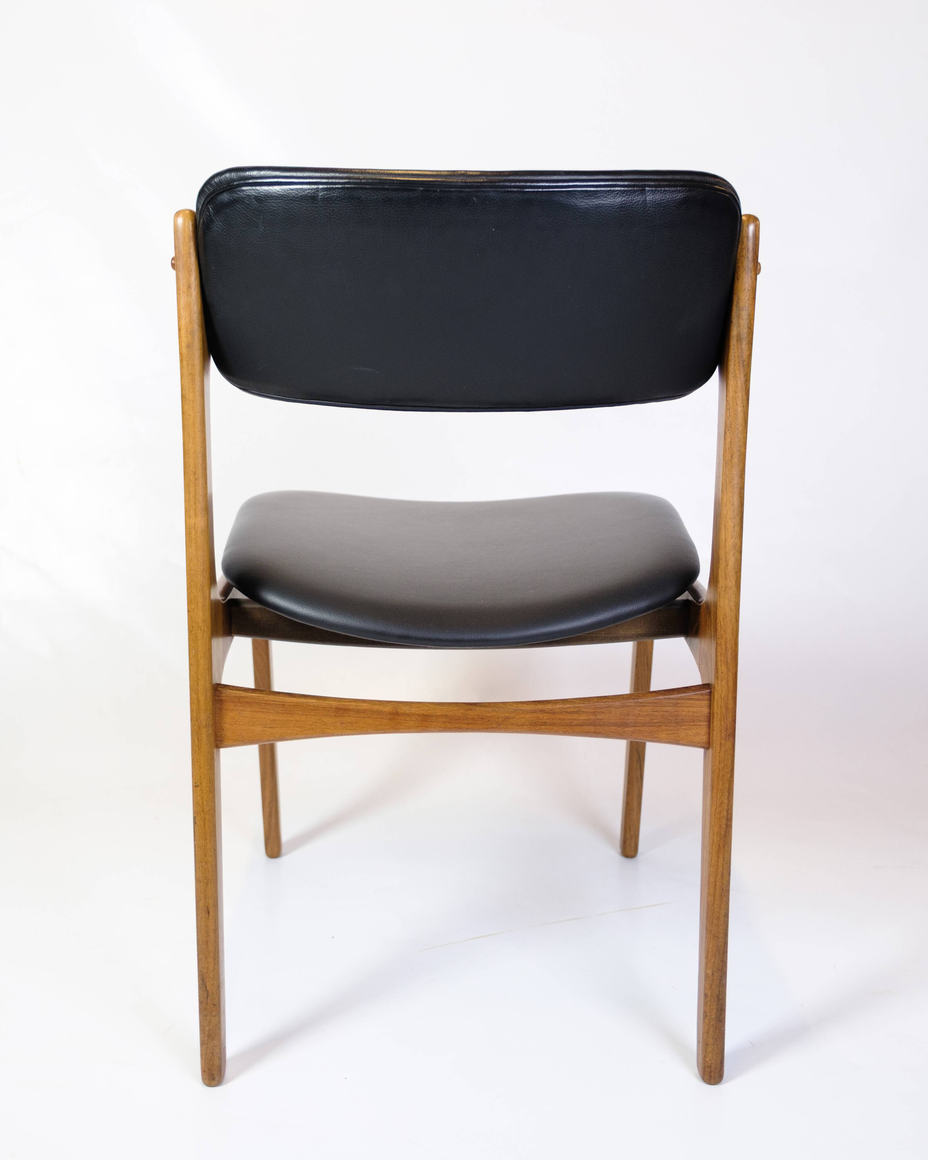 Set Of Four Dining Chairs Model OD 49 In Rosewood By Erik Buch From 1950s