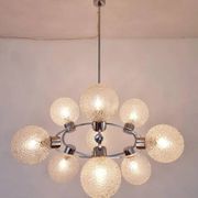Large Midcentury Galaxy Sputnik Chandelier, Germany, 1970s