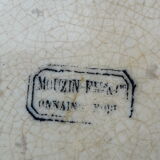 Onnaing Mouzin diam earthenware plate 21.5 cm