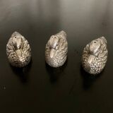 2 pepper shakers, 1 Silea salt shaker, duck shape