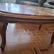 coffee table with a pink marble top