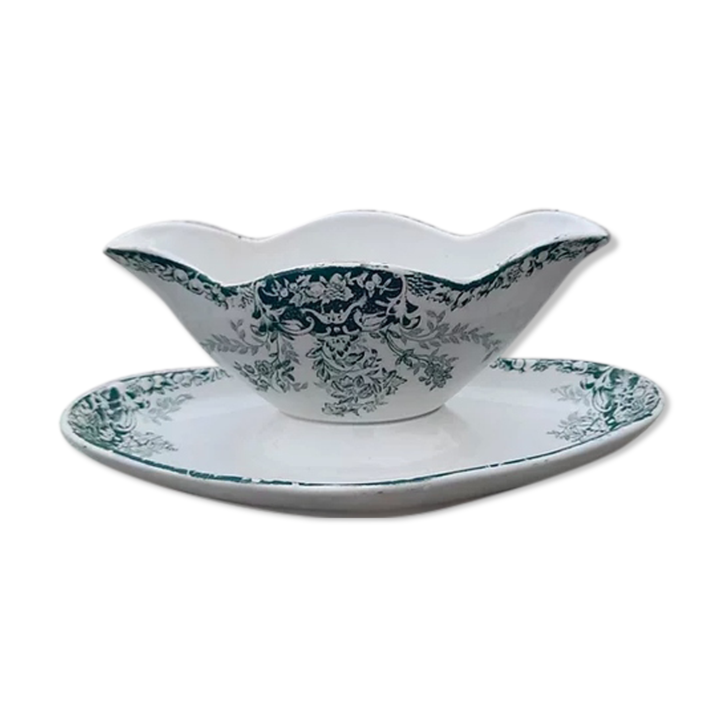 Porcelain sausage Saint Amand fruit model