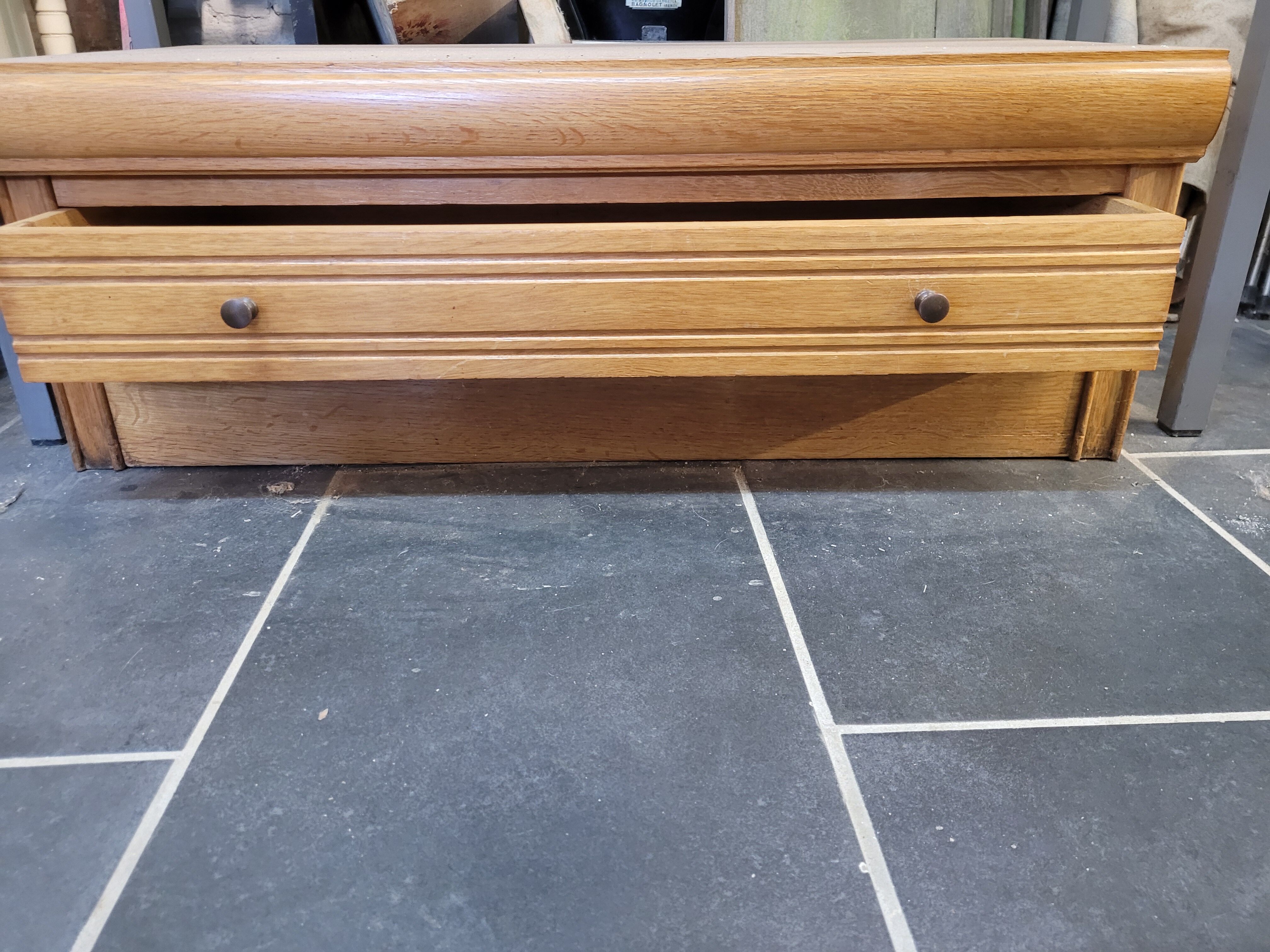Oak drawer cabinet