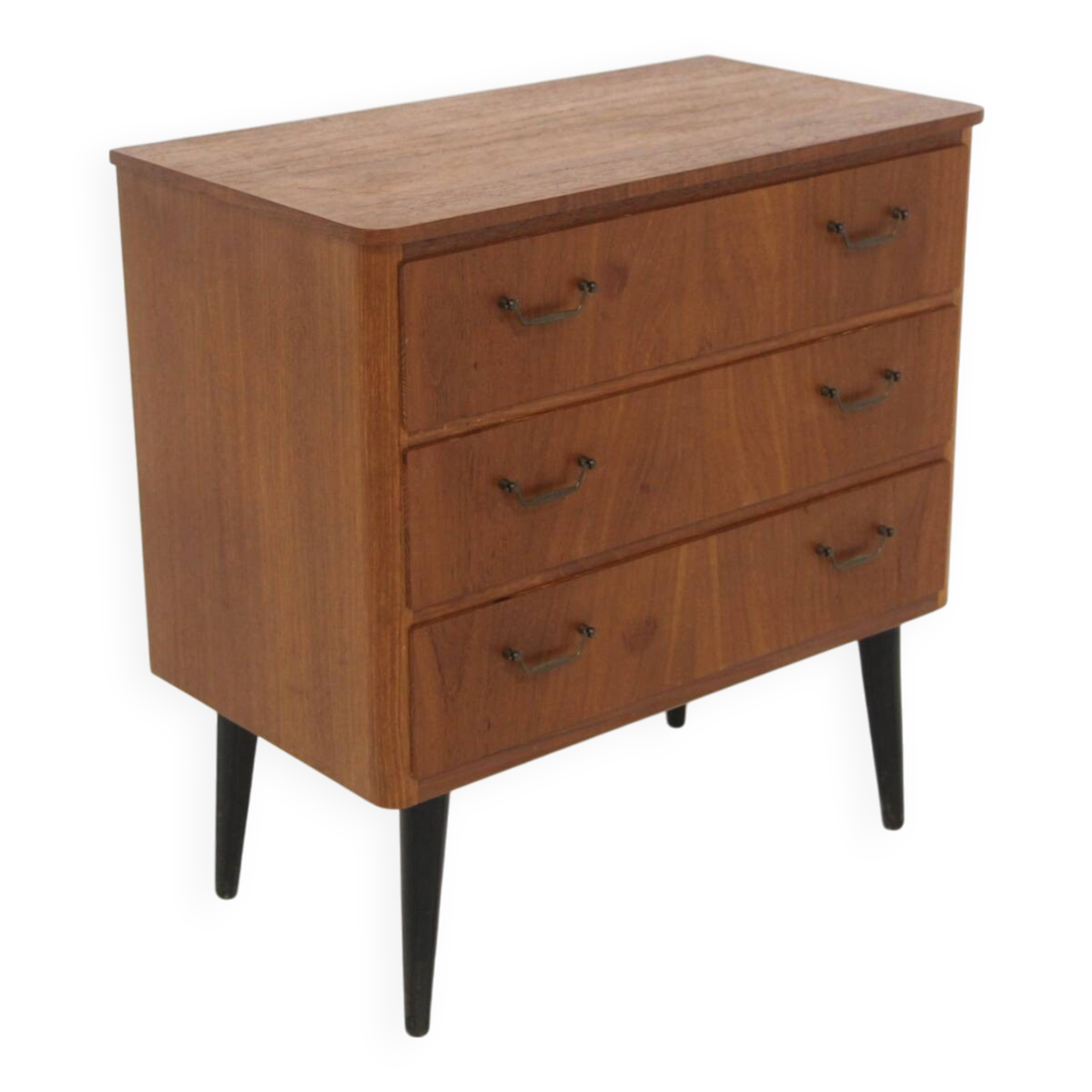 Scandinavian teak chest of drawers, Sweden, 1950