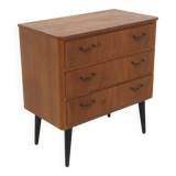 Scandinavian teak chest of drawers, Sweden, 1950