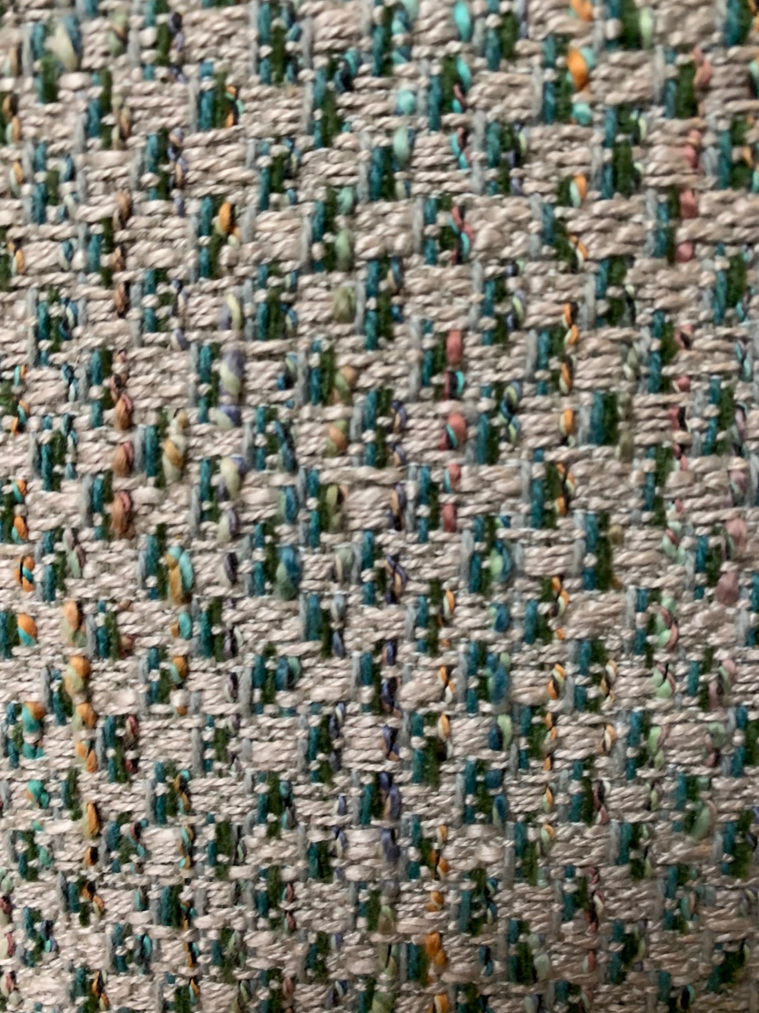 POSADA sofa 3 places HABITAT fabric Bellagio - Lagoon Green