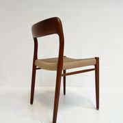 Restored Model 75 chair by Niels O. Möller, 1950s