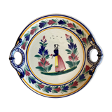 Vintage HB Quimper dish