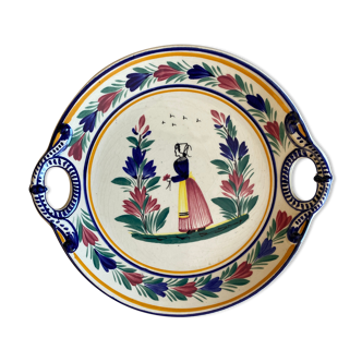 Vintage HB Quimper dish