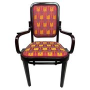 Art Nouveau office chair by Gustav Siegel for Thonet