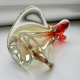 Grand vase d'art Val Saint Lambert