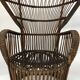 Armchair in rattan