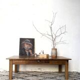 farmhouse coffee table with drawer