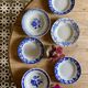 Lot de 6 assiettes creuses vintage dépareillées