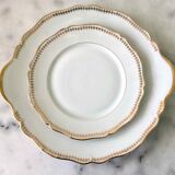 Plate service for 8 in Sologne porcelain