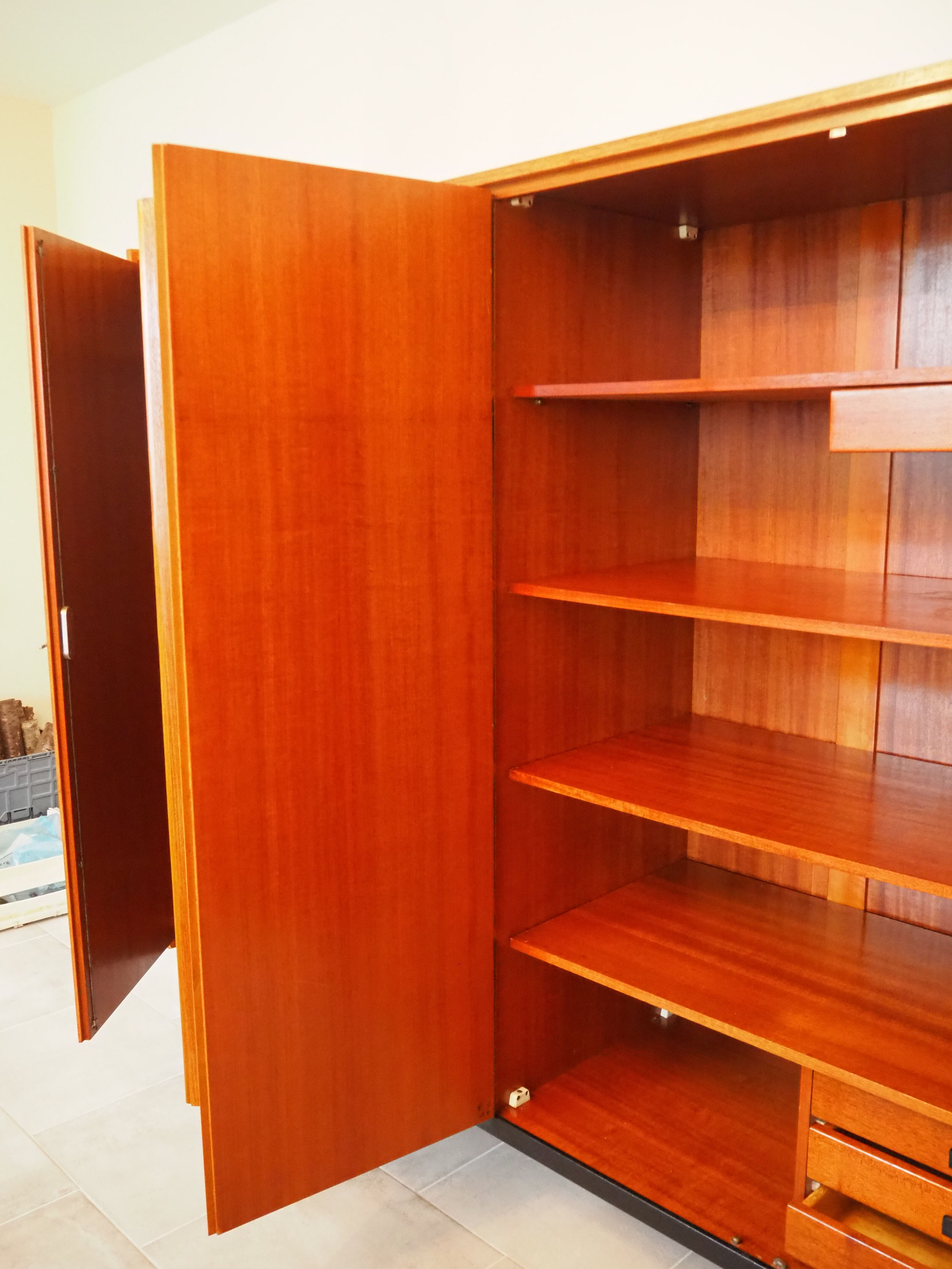 Scandinavian style wardrobe from the 1960
