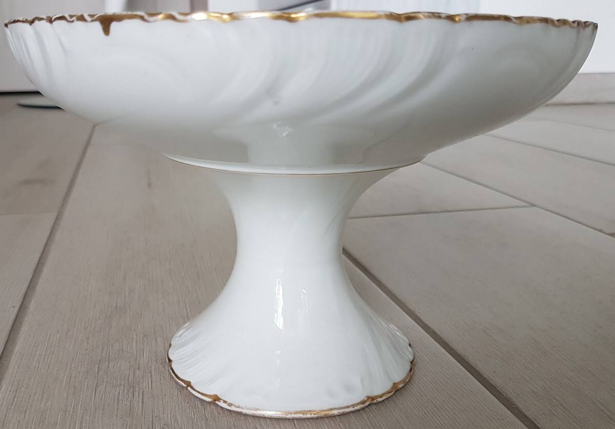 Limoge porcelain fruit bowl Gerard Dufraisseix Abbot - GDA