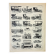 Old engraving 1898, Old car, automobile • Original and vintage lithograph