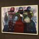 Peinture signée par Simonetta Carpini, années 80
