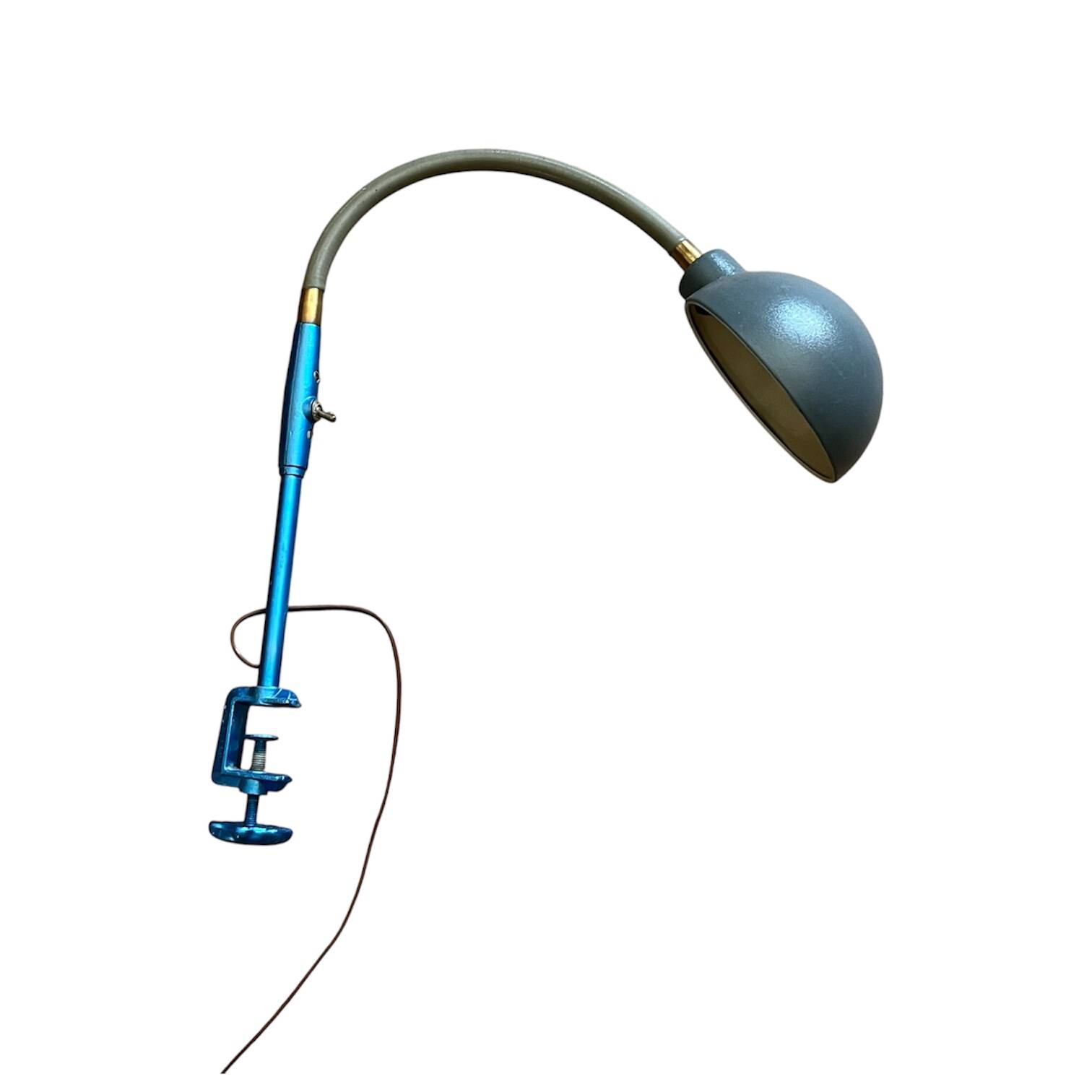 Architect's lamp, industrial workshop lamp Adher