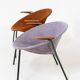 Paire de chaises « Balloon » de Hans Olsen pour Lea Design (Danemark, années 1950).