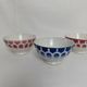 Facet bowl in the style of Moulin des Loups / St Amand