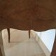 Pair of 2 Louis XV bedside tables - marquetry - 2 drawers - pink marble
