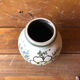 Old ceramic vase Scheurich Keramik beige vintage germany flower decor