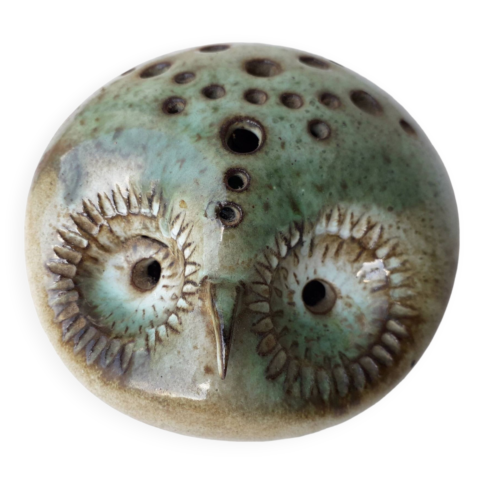 Owl flower spike vase