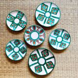 Coffee service Antoine Fazio Vallauris 14 pieces