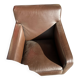 fauteuils Imprimatur Max Alto cuir marron