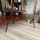 Wooden coffee table