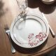 Set of 8 "Christiane" plates