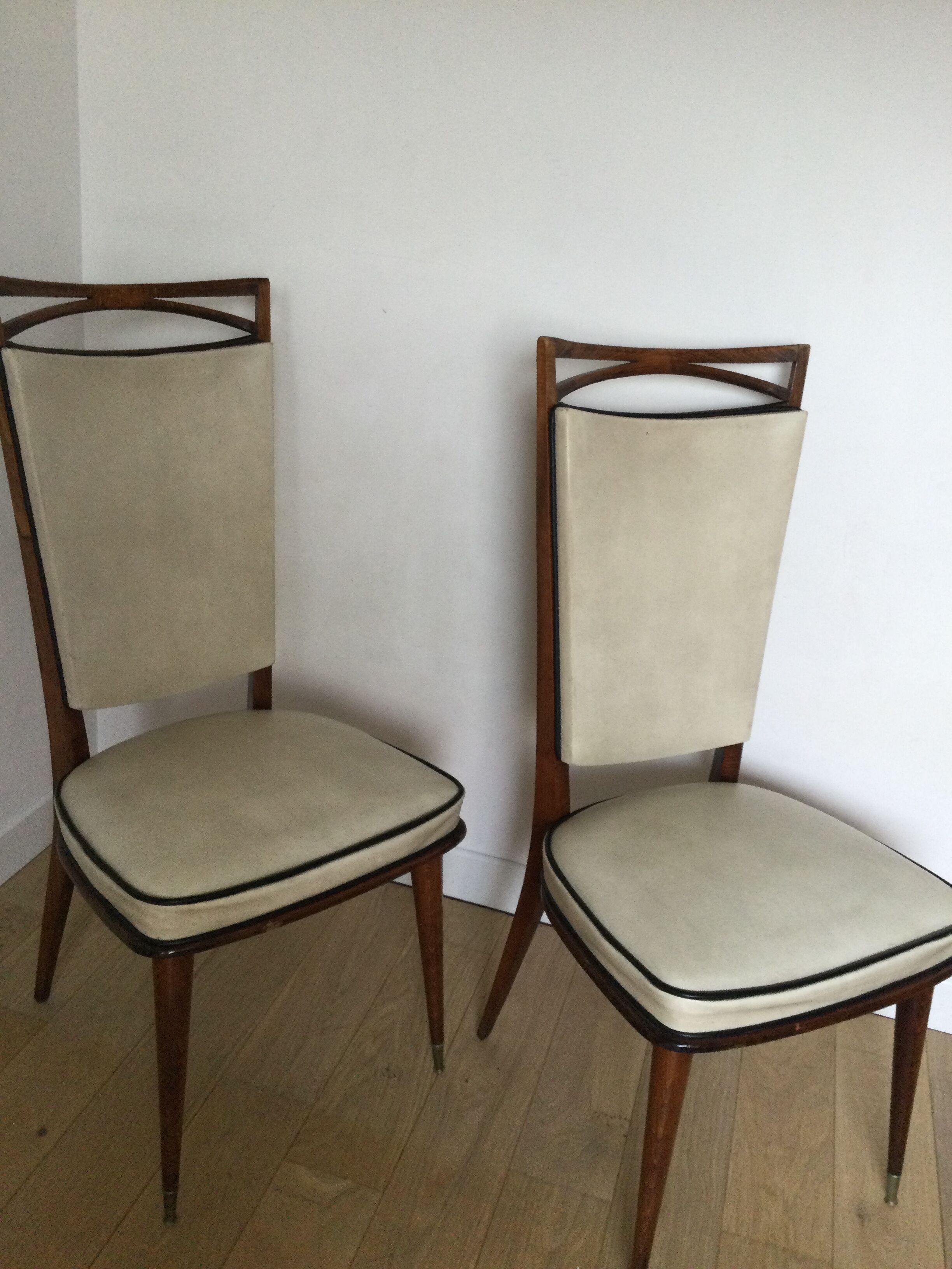 Chaises années 50