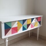 Console 4 tiroirs vintage