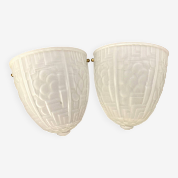 2 Art Deco wall lights - Domec Luminaires