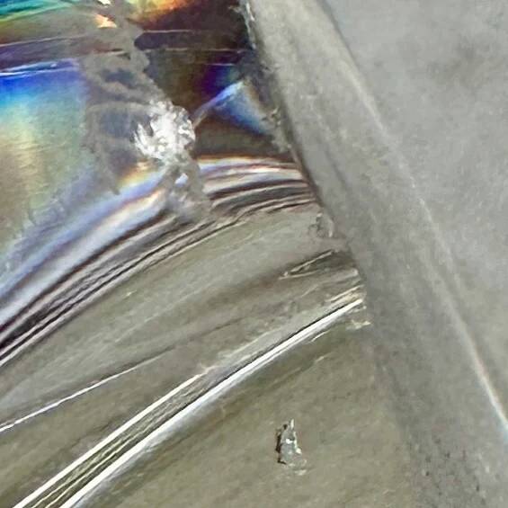 Daum france signed crystal vase – vintage piece