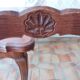 6 straw oak chairs