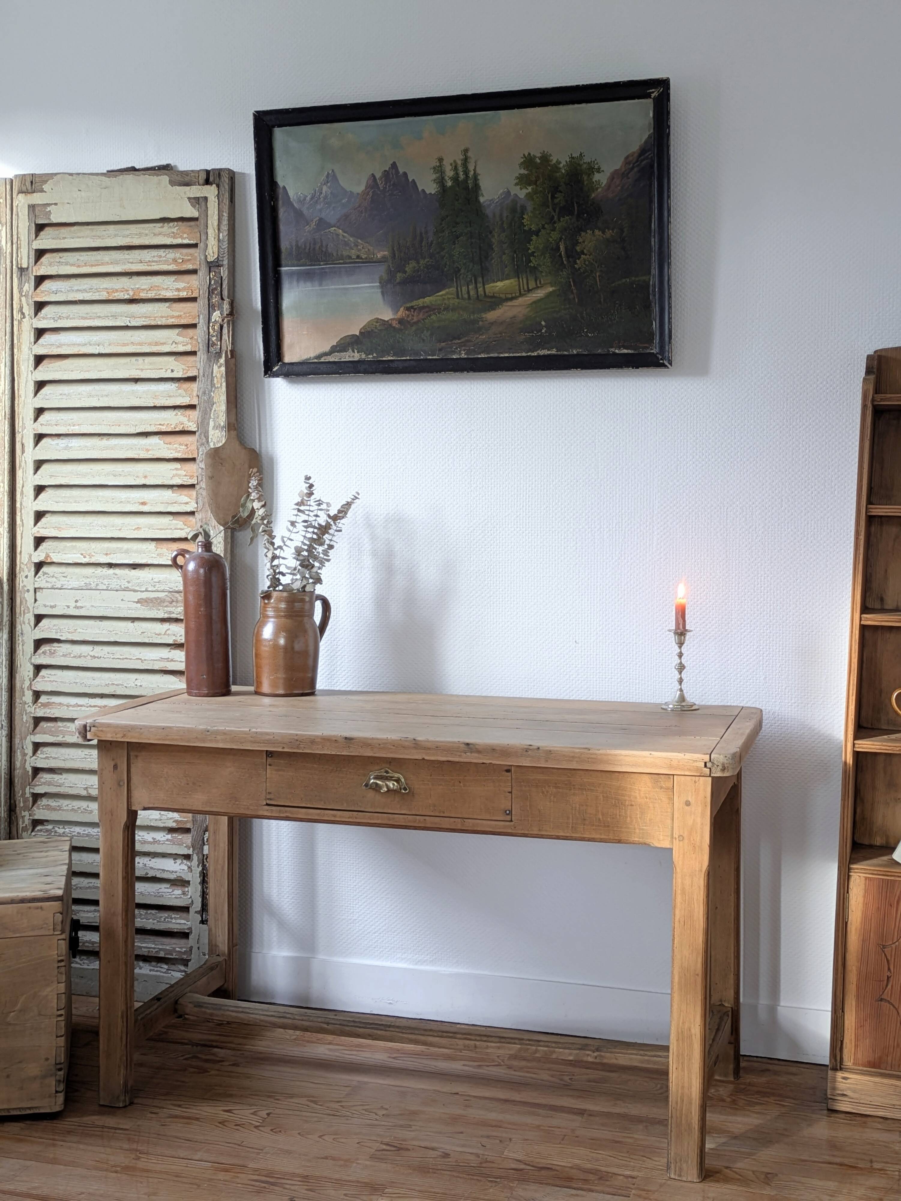 Renovated vintage side table