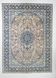 10x14 Navy Blue & Salmon Vintage Persian Rug, Geometric Style Classic Rug