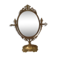Psyche brass mirror of the 20th 30x39cm