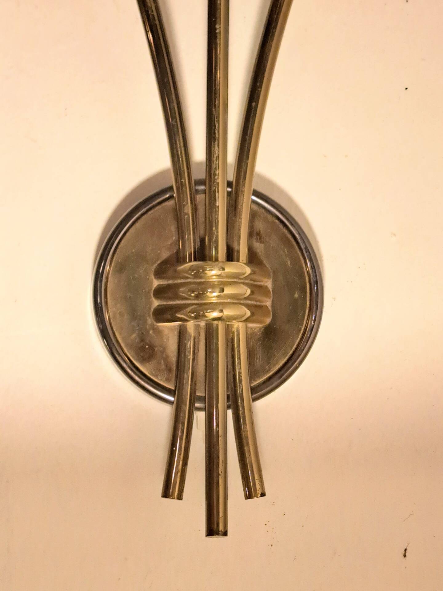 Lunel set of 1 chandelier and its pair of wall lights