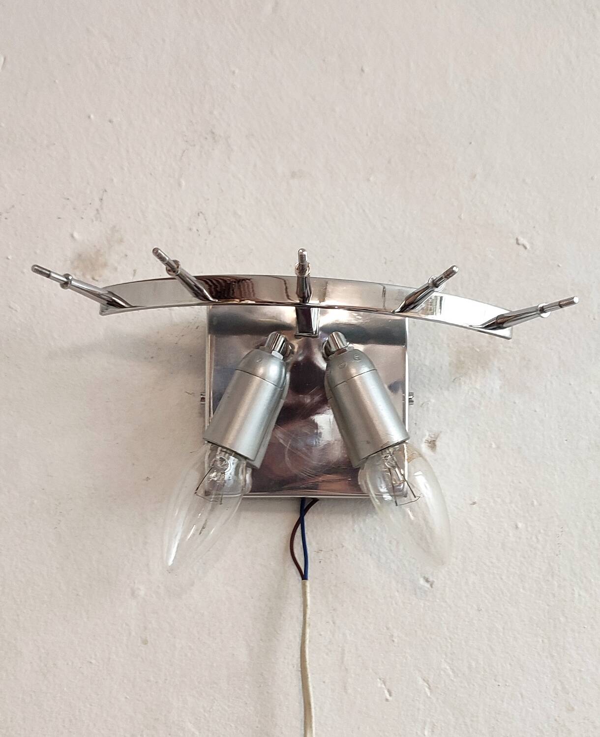 Par de apliques de pared "Kinkeldey". Alemania, 1970s.