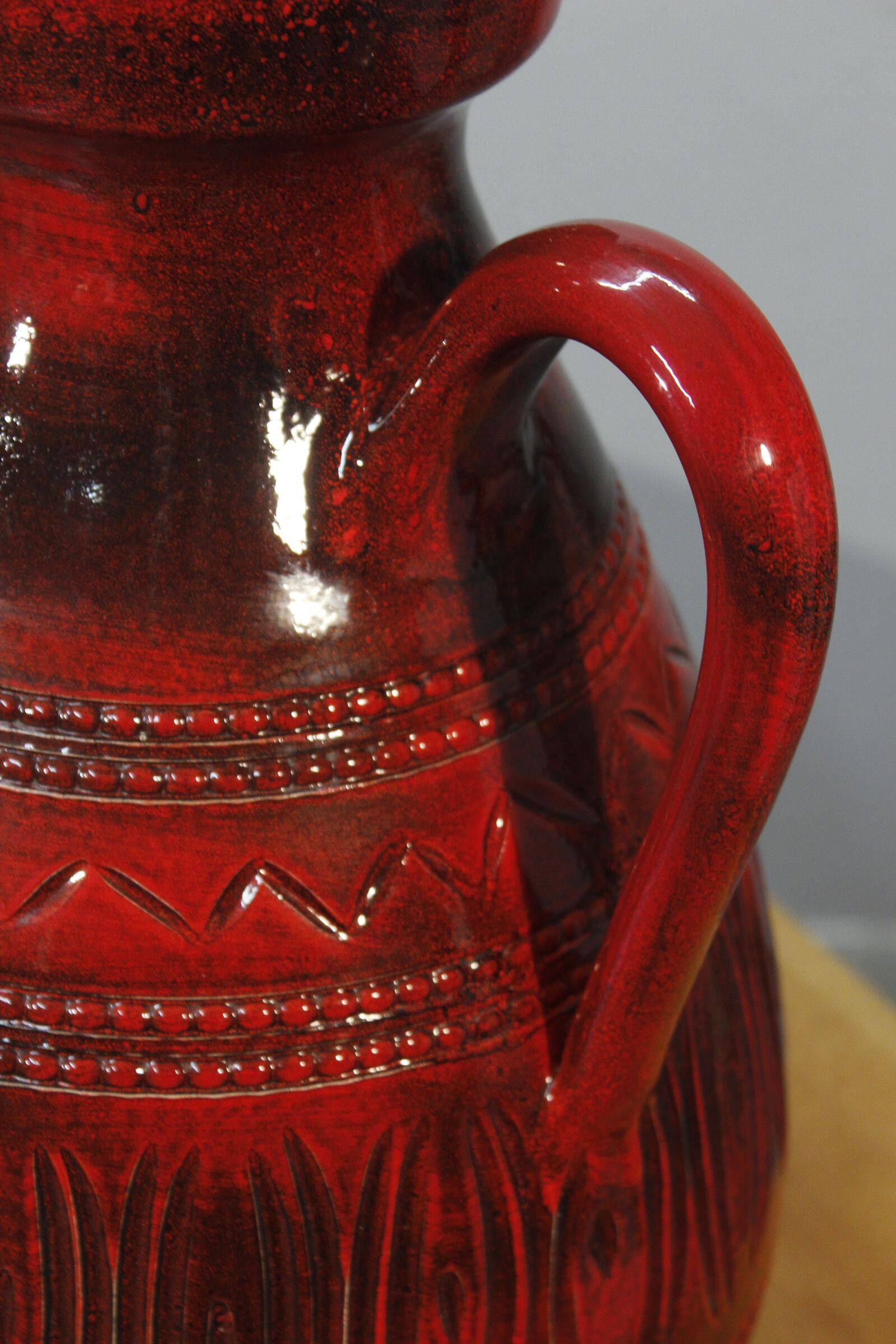 Large floor vase Ilkra Edel Keramik West Germany 1950s