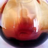 ValléerySthal crystal wine carafe (since 1699), gradient amber color
