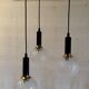 Chandelier with 3 lights - 1950s/60s