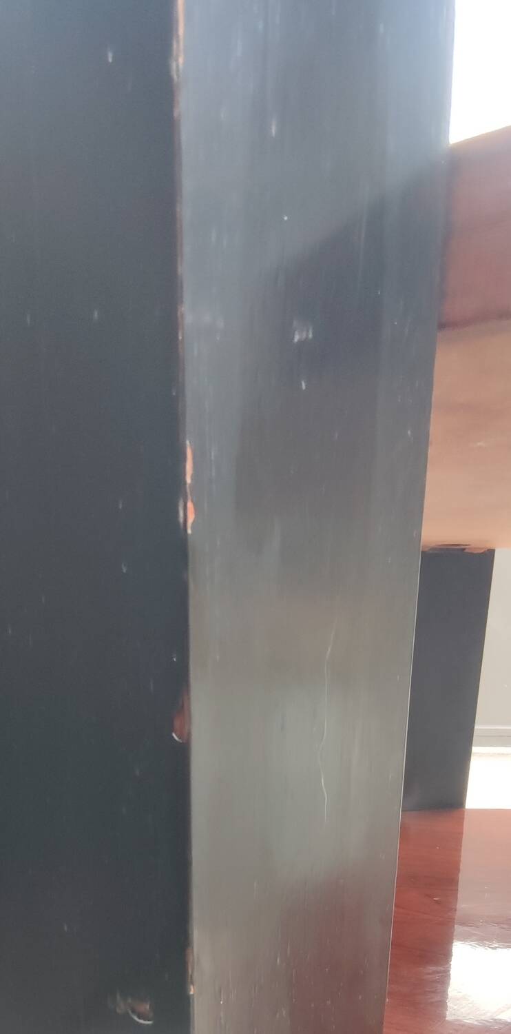 Old Art Deco pedestal coffee table